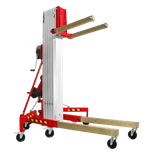 Podnośnik towarowy z wciągarką z automatycznym hamulcem (maks. wysokość podnoszenia: 6,5 m, maks. udźwig: 400 kg) 27481909