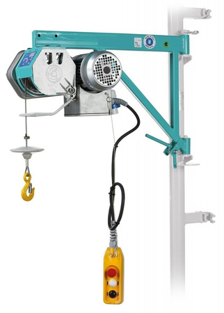 Wciągarka linowa budowlana (udźwig: 200 kg, wysokość podnoszenia: 30 m) 05668339
