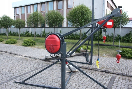 Wciągarka elektryczna linowa budowlana + lina 30m (udźwig: 500 kg) 08115162