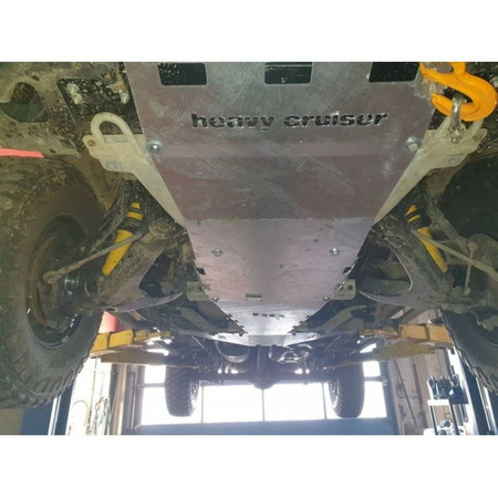 Osłona reduktora Isuzu D-Max 2012-2017 aluminiowa 59880646