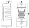 Piec wolnostojący 10kW Chamane 10 (górna średnica wylotu spalin: 180mm) - spełnia anty-smogowy EkoProjekt 86854945