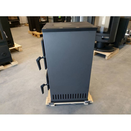Piec wolnostojący Thorma 2,5-8,5 kW na drewno i brykiet (spaliny: tył) - spełnia anty-smogowy EkoProjekt 88879698