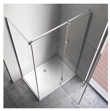 Kabina prysznicowa 100x80 szkło uchylna 23178214