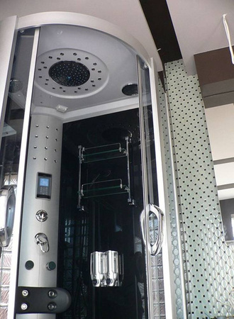 Kabina z Hydromasażem 100x100 sauna 23179685