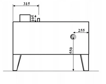 Piec kuchenka kuchnia westfalka z płaszczem wodnym i piekarnikiem 16kW, wylot: do wyboru (średnica wylotu spalin: 130 mm) - spełnia anty-smogowy EkoProjekt 04482077