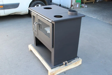 Piec kominek wolnostojący kuchnia, angielka 10,5kW z piekarnikiem, bez płaszcza wodnego - spełnia anty-smogowy EkoProjekt 48280118