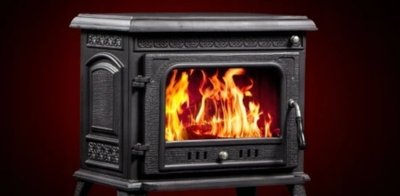 Piec koza żeliwny wolnostojący z płaszczem wodnym 5,6/8kW (kolor: czarny) - spełnia anty-smogowy EkoProjekt 04483329