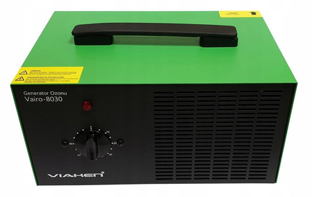 Getera Generator ozonu ozonator 10000mg 10g Profesjonalny (wydajność: 10 g/h, przepływ powietrza: 260 m3/h, moc: 126W 240V) 11676345