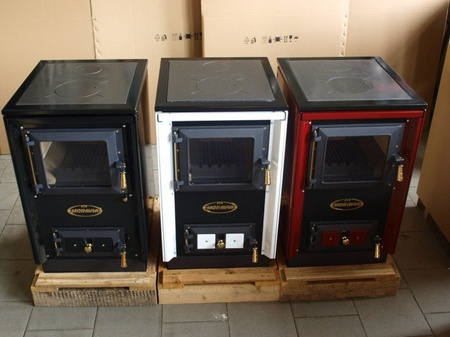 Kuchnia, angielka 7,1kW Czarny, chrom, bez płaszcza wodnego - spełnia anty-smogowy EkoProjekt 88828416