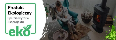 Kuchnia węglowa emaliowana z piekarnikiem 8,7-10,7kW – kolor czarny – średnica wylotu spalin 130 mm 99682164