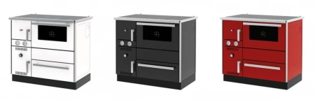 Piec koza kuchenka kuchnia węglowa westfalka CO z płaszczem wodnym 8,7-22,9kW (kolor: biały, średnica wylotu spalin: 150mm) - spełnia anty-smogowy EkoProjekt 99682663