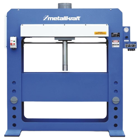 Warsztatowa prasa hydrauliczna z ruchomym cylindrem Metallkraft (moc: 50 T, silnik: 3,7kW 400V) 32269390