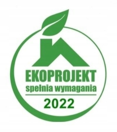 Piec wolnostojący żeliwny 6,5-9kW na drewno (kolor: czarny, średnica wylotu spalin: 120mm) - spełnia anty-smogowy EkoProjekt 65882962
