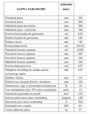 Piec grzewczy, ogrzewacz pomieszczeń 6kW brązowy (wylot spalin: tył) - spełnia anty-smogowy EkoProjekt 25980275
