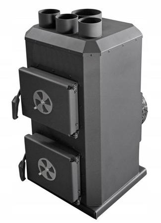 Piec nadmuchowy 14kW, blacha kotłowa 6 i 10mm (paliwo: drewno, miał węglowy, węgiel brunatny, węgiel kamienny, pellet) 95464405