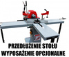 Wiertarka pozioma Holzmann 230V (droga posuwu w poprzek: 290 mm, wymiary stołu: 570x300 mm) 44350007