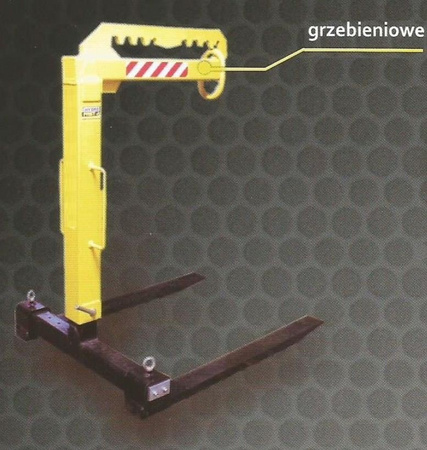 Widły do palet z uchwytem ustawnym (udźwig: 2T) 