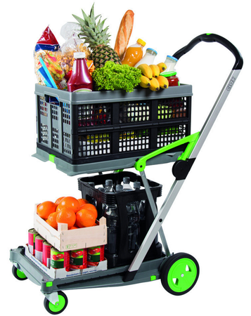 Wózek do transportu, składany + pudełko GermanTech (udźwig: 60 kg) 99746706