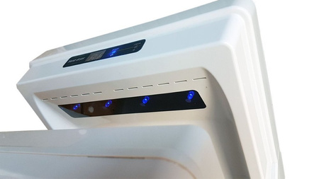 Automatyczna suszarka biała do rąk profesjonalna kieszeniowa - bardzo szybka 44578411