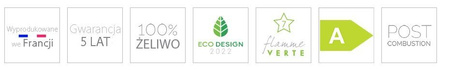 Piec wolnostojący 14kW Pow-Wow - spełnia anty-smogowy EkoProjekt 86829177