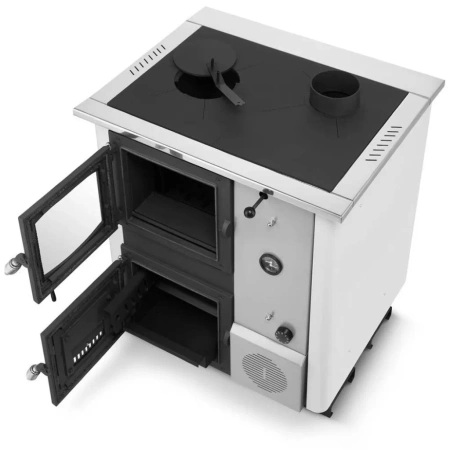 Kuchnia węglowa kocioł CO z płaszczem wodnym 12-14kW, do wyboru: kolor kuchni (średnica wylotu spalin: 120 mm) - spełnia anty-smogowy EkoProjekt 99681703