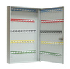 GOREK Szafka skrzynka na klucze na 100szt metalowa, kolor: RAL7035 (jasnoszary) (wymiary: 350x520x60 mm) 09276458