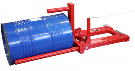 Uchwyt do beczek na wózek widłowy GermanTech (udźwig: 400 kg) 99782302