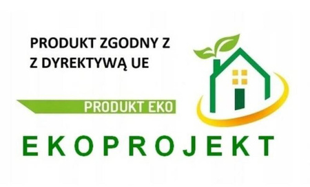 Piec koza żeliwny kominek kominkowy 5,8kW (kolor: czarny) spełnia anty-smogowy EkoProjekt 04480188