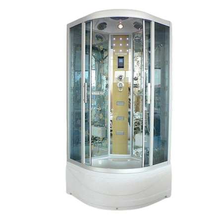 Kabina prysznicowa z hydromasażem 100x100 sauna 23178235