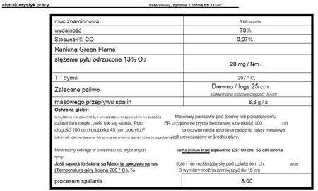 Piec wolnostojący 5kW Sedan S Plus (wylot spalin: góra, kolor: antracyt) - spełnia anty-smogowy EkoProjekt 86865693