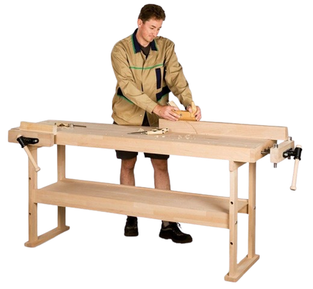 Stół stolarski Holzkraft (pow. robocza bez docisków: 1340x500 mm) 32269525