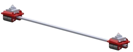Podwozie tandemowe cointaimer (nośność: 6T) 49942929