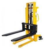 Wózek hydrauliczny podnośnikowy z rozsuwanymi widłami (udźwig: 1500 kg, wysokość podnoszenia: 2500 mm) 85083053