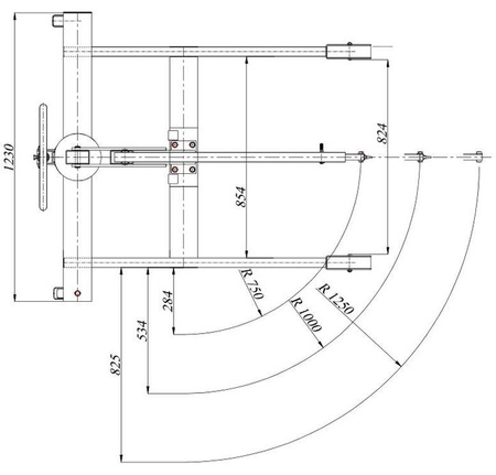Żuraw hydrauliczny skrętny (udźwig: od 200 do 300 kg) 58764864