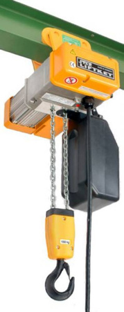 Wyciągarka elektryczna łańcuchowy przejezdny (udźwig: 250 kg, wysokość podnoszenia: 3m) 95880171