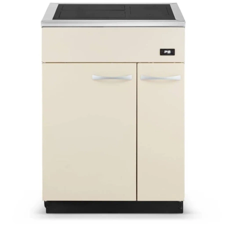 Kuchnia węglowa kocioł c.o. piec kominek z płaszczem wodnym 20-23kW (kolor: beżowy, średnica wylotu spalin: 130 mm) - spełnia anty-smogowy EkoProjekt 99682567