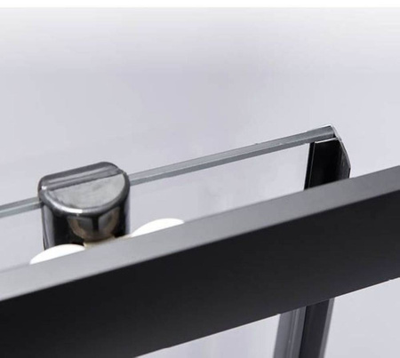 Kabina prysznicowa kwadratowa Czarna Black 90x90cm 5MM 23180201