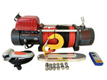 Wyciągarka Escape EVO 12000 lbs [5443 kg] EWX-U z liną syntetyczną 12V (lina: 9,5 mm szara dyneema 27m 9800kg +hak zdejmowany) 81877744