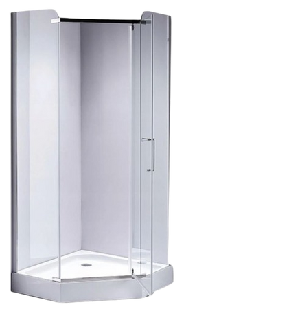 Kabina prysznicowa pięciokątna 90x90 brodzik 23178229