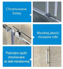 Kabina prysznicowa 100x80 jakość mocna szkło 8mm 23178206