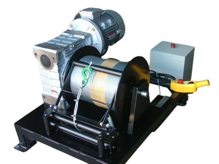 Treton Elektryczna wciągarka z liną o średnicy 8mm (długość liny: 85m, siła uciągu: 1250 kg, moc: 3kW 400V) 28870081