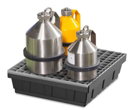 Wanna na małe pojemniki z polietylenu (PE), z kratą cynkowaną, 15 l 72279212