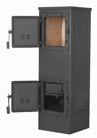 Piec stalowo-żeliwny 6kW (średnica wylotu spalin: 120 mm) - spełnia anty-smogowy EkoProjekt 19877479