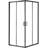 Kabina prysznicowa kwadratowa Czarna Black 80x80cm 5MM 23180200