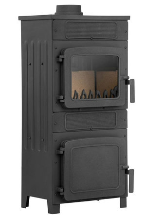 Piec stalowo-żeliwny 6,1kW (średnica wylotu spalin: 120 mm) - spełnia anty-smogowy EkoProjekt 19877481