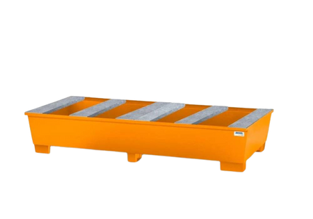 Wanna wychwytowa ze stali na 2 IBC, lakierowana, profile podtrzymujące 2200x1300x590 1000L 72279293