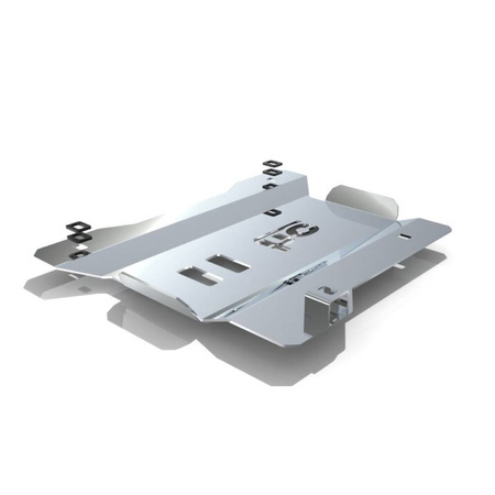 Osłona silnika i przedniego mostu offroad Vw Volkswagen Amarok v6 2023 - aluminiowa 59882825