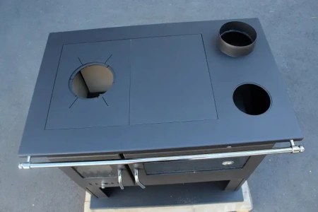 Piec kominek wolnostojący kuchnia, angielka 10,5kW z piekarnikiem, bez płaszcza wodnego - spełnia anty-smogowy EkoProjekt 48280118