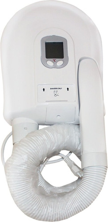 Profesjonalna suszarka do włosów basenowa, hotelowa ze sterowaniem LCD 44578402