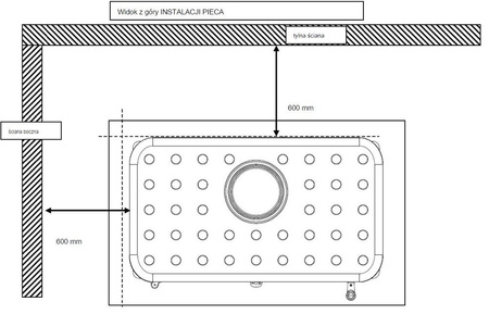 Piec wolnostojący 12kW Siam (kolor: antracyt) - spełnia anty-smogowy EkoProjekt 86829186